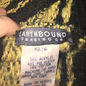 Black and yellow sweater